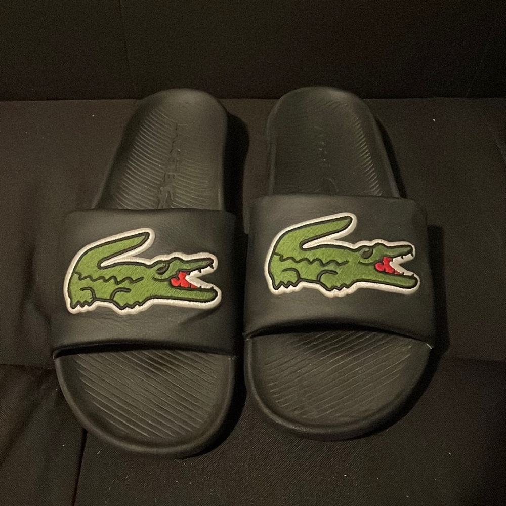 Mens Lacoste Slides size 10